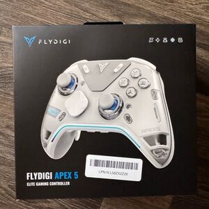 Apex 5 White Elite Gaming Controller